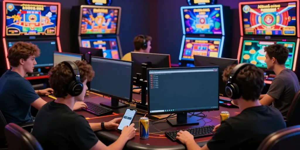 Engaging online gaming with players enjoying various casino games, highlighting the excitement of tx 88.